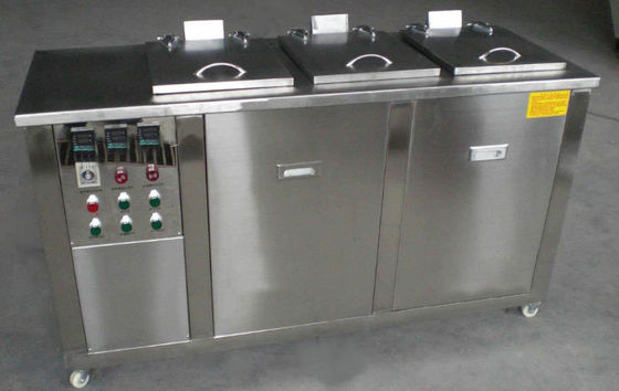 Two Slot Automatic Cleaning Machine 2024T 40KHZ Frequency Microcomputer Control