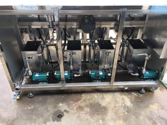 Heating Ultrasonic Cleaning Machine , Ultrasonic Auto Parts Cleaner With Display Indicator