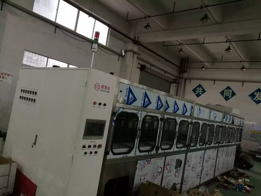 Automatic polishing wax cleaning machine for hardware industry