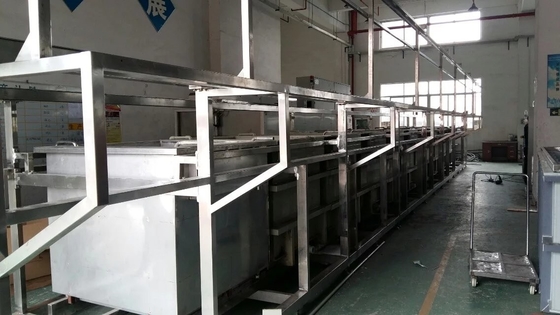 Automatic polishing wax cleaning machine for hardware industry