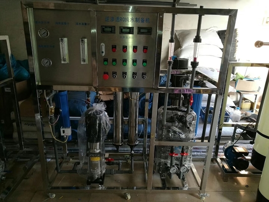RO Industrial Water Purification Machine , Reverse Osmosis Water Purification Plant Stable