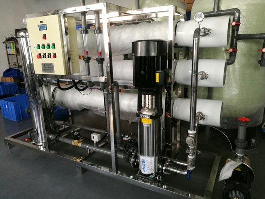 Stainless Steel RO UV Water Purifier Plant  Multiway Valve Control Long Service Life
