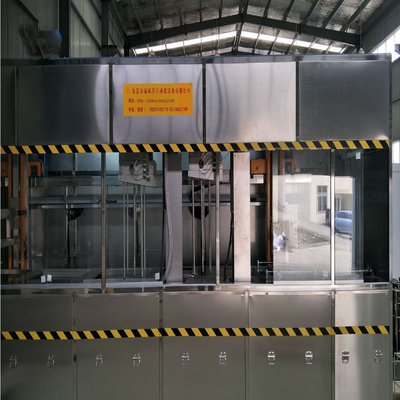 OEM Ultrasonic Cleaning Machine , Intelligent Filter Die Castings Vacuum Drying Line Equipment