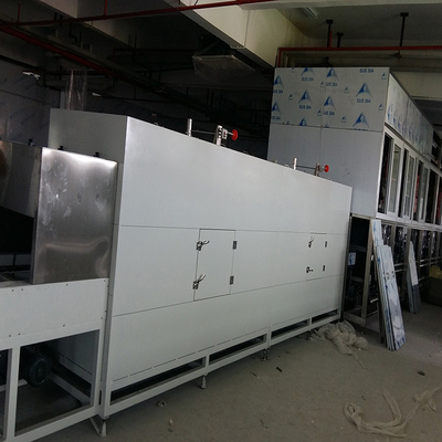 OEM Ultrasonic Cleaning Machine , Intelligent Filter Die Castings Vacuum Drying Line Equipment