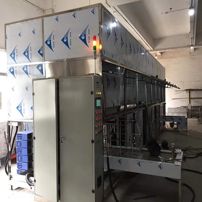 OEM Ultrasonic Cleaning Machine , Intelligent Filter Die Castings Vacuum Drying Line Equipment