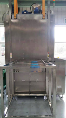 Rotate Spray Force Automatic Cleaning Machine , Large Spare Parts Ultrasonic Cleaning Machine