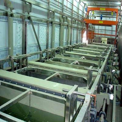 Hohe Präzisions-Aluminium anodisierte, Ausrüstung/schloss total Anodisierungsfertigungsstraße ein